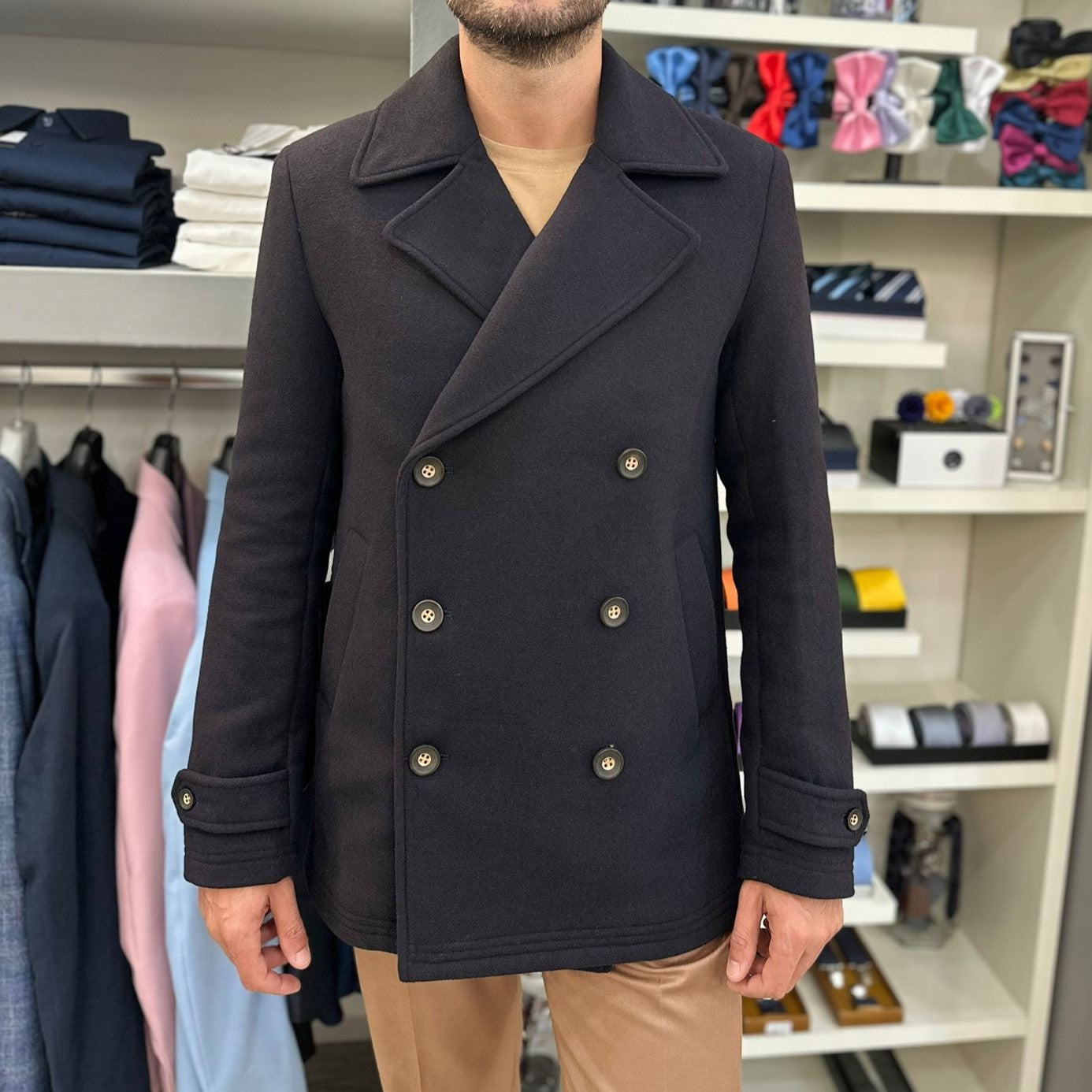 CAPPOTTO MOD.A TES304 NAVY