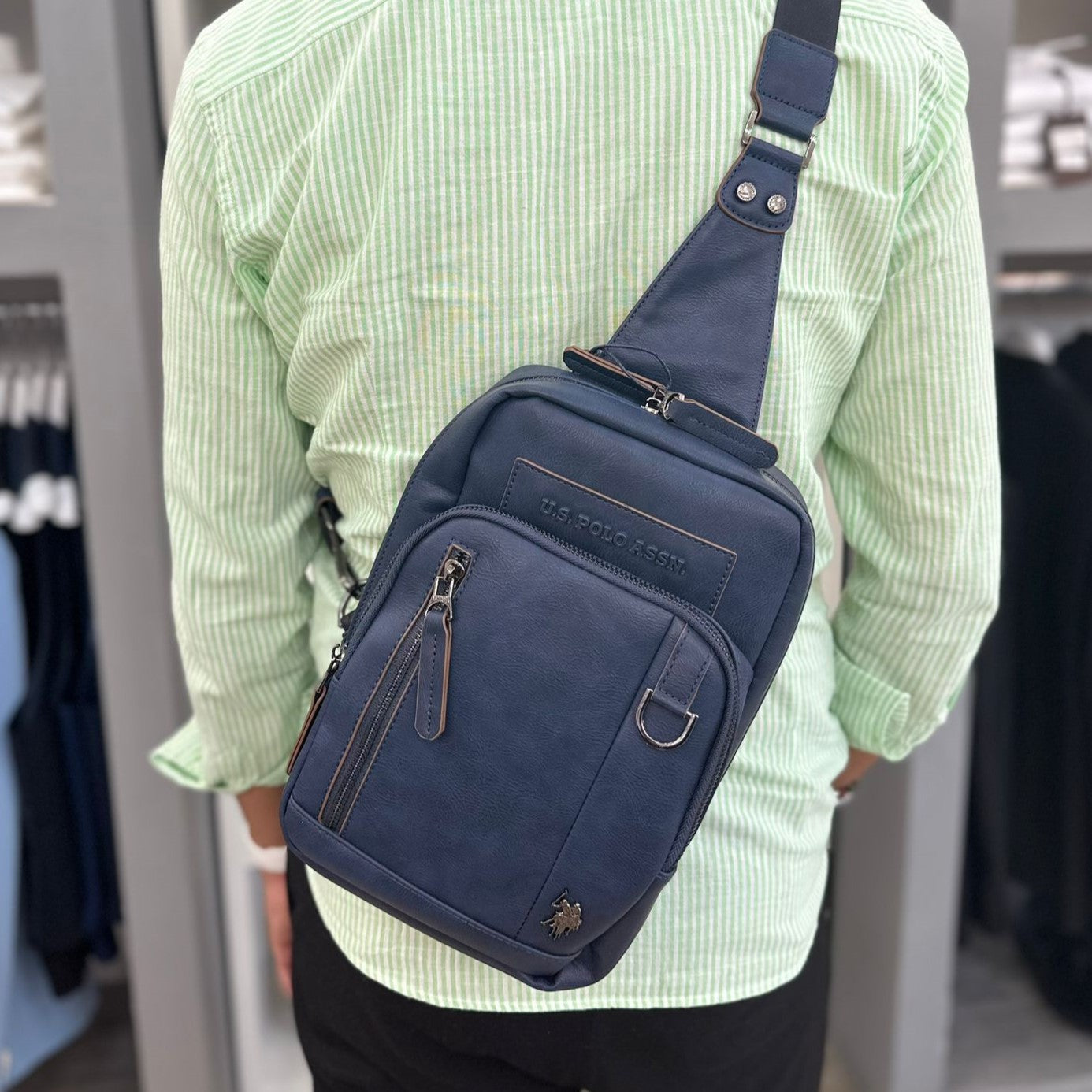 ZAINO MONOSPALLA CAMBRIDGE 5741M NAVY