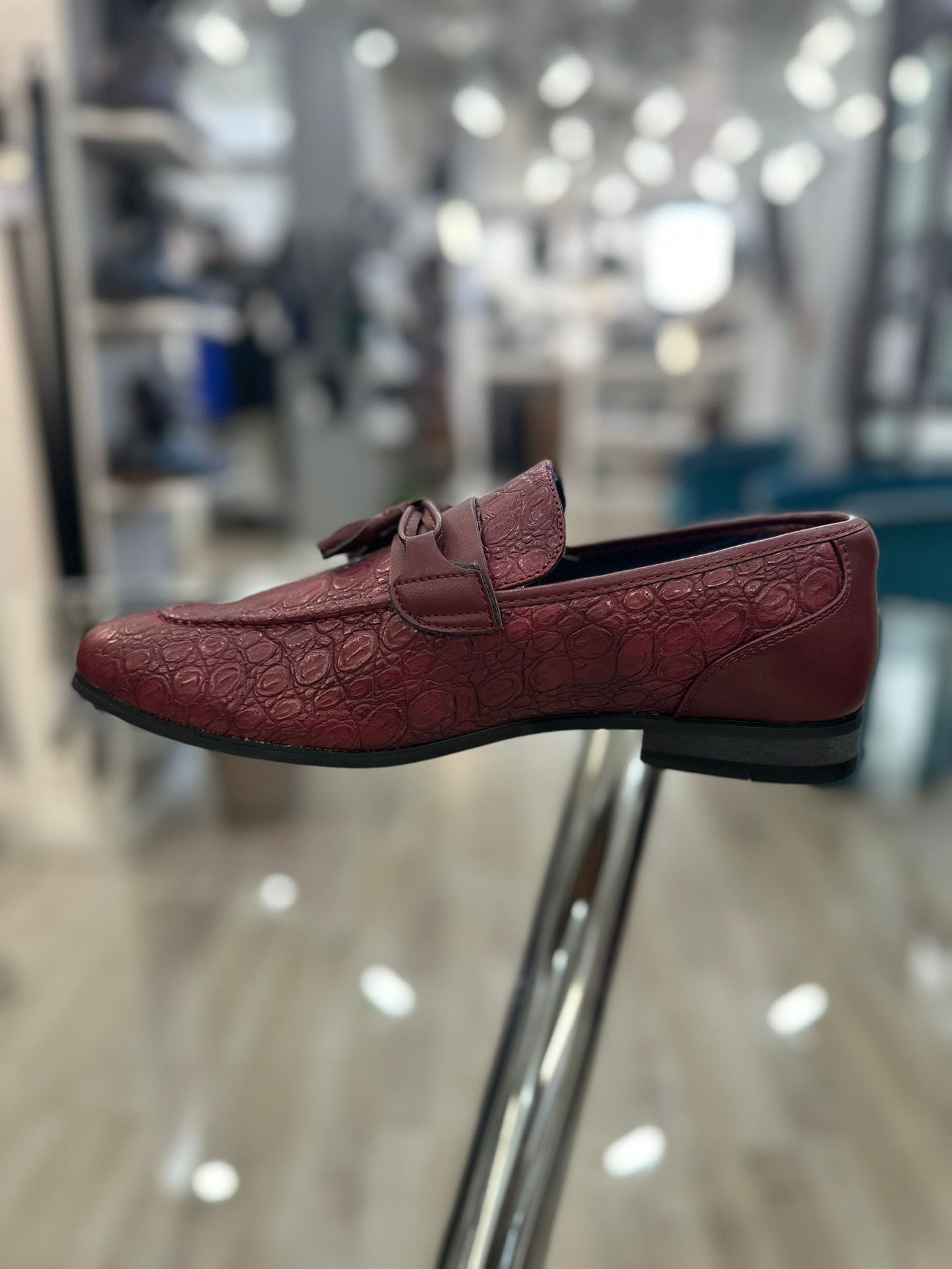 MOCASSINO BRINDISI DARK RED