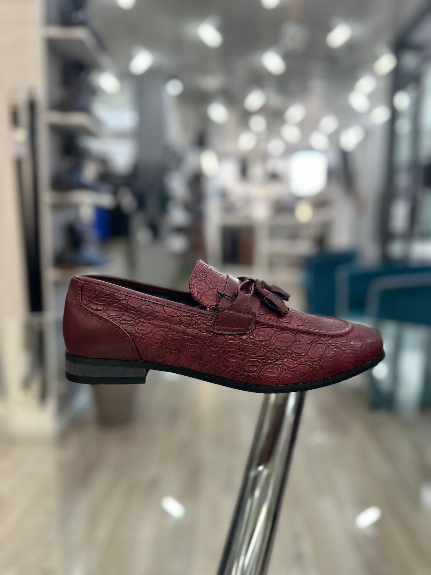 MOCASSINO BRINDISI DARK RED