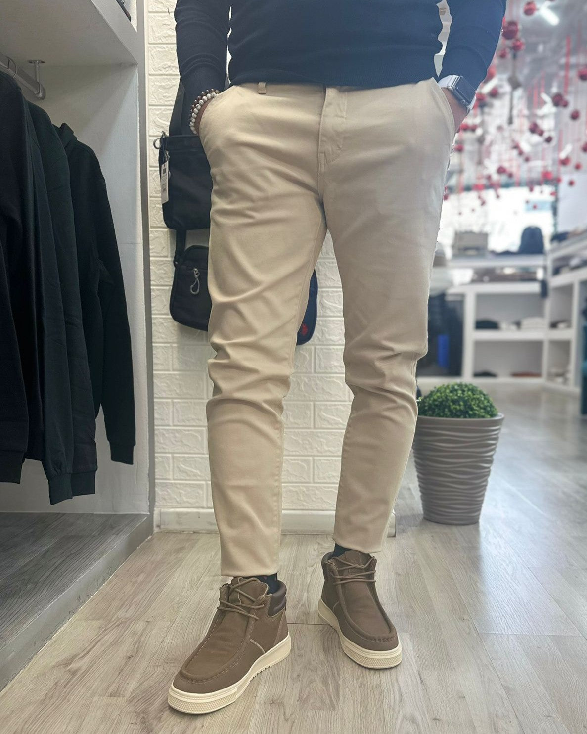 PANTALONE UGF 3350 BEIGE