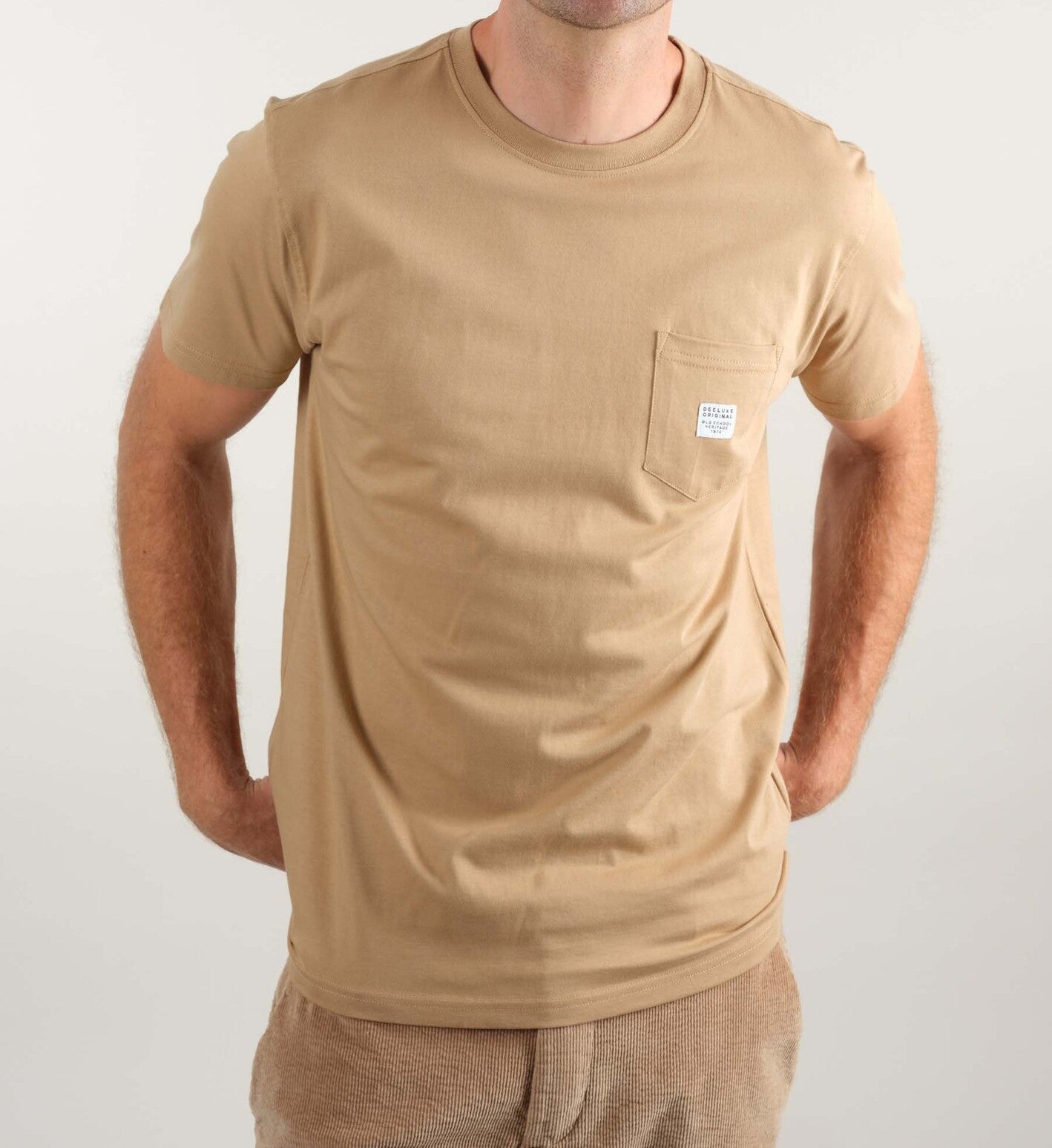 T-SHIRT BASITO P1001M CARAMEL