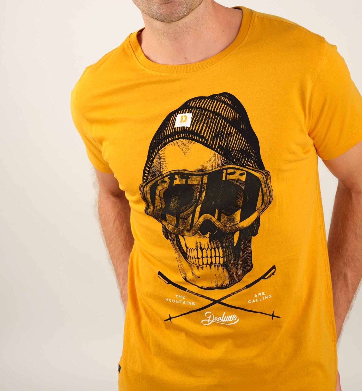 T-SHIRT LANDY P1508M MUSTARD