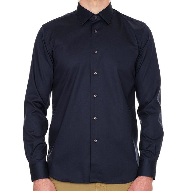 CAMICIA SLIM387EABLU NAVY